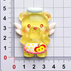 DIY Bear Charms Accessories – Customizable Phone Case, Hairpin, Fridge Magnet & Keychain Set