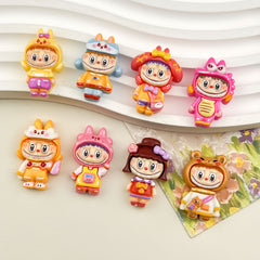DIY Transforming Kindergarten Doll Charms Accessories – Customizable Phone Case, Hairpin, Fridge Magnet & Keychain Set