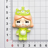 DIY Luminous Transformed Ugly Charms Accessories – Customizable Phone Case, Hairpin, Fridge Magnet & Keychain Set