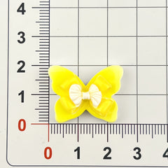 DIY Glossy Colorful Bow Charms Accessories – Customizable Phone Case, Hairpin, Fridge Magnet & Keychain Set