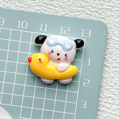 DIY Pochacco Charms Accessories – Customizable Phone Case, Hairpin, Fridge Magnet & Keychain Set