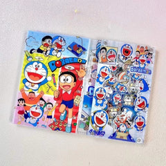 DIY Doraemon Acrylic Shaky Notebook - Customizable with Trendy & Anime IP Characters