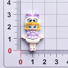 DIY Funny Boy Girl Charms Accessories – Customizable Phone Case, Hairpin, Fridge Magnet & Keychain Set