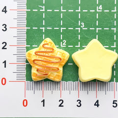 DIY Food Play Star Charms Accessories – Customizable Phone Case, Hairpin, Fridge Magnet & Keychain Set