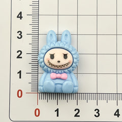 DIY Bow Tie Plush Toy Charms Accessories – Customizable Phone Case, Hairpin, Fridge Magnet & Keychain Set