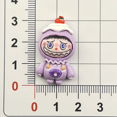 DIY Cute Superman Charms Accessories – Customizable Phone Case, Hairpin, Fridge Magnet & Keychain Set