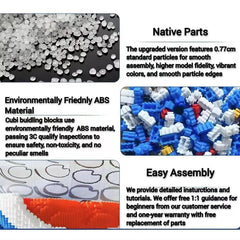 Mandala Large Bear Plastic Building Blocks