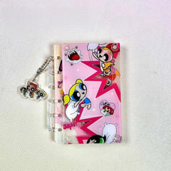 DIY The Powerpuff Girls Acrylic Shaky Notebook - Customizable with Trendy & Anime IP Characters