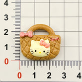 DIY KT Cat Bag Charms Accessories – Customizable Phone Case, Hairpin, Fridge Magnet & Keychain Set