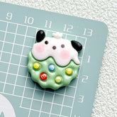 DIY Animal Cookies Charms Accessories – Customizable Phone Case, Hairpin, Fridge Magnet & Keychain Set