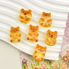 DIY Small Animal Biscuits Charms Accessories – Customizable Phone Case, Hairpin, Fridge Magnet & Keychain Set