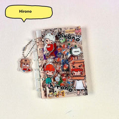 DIY Hirono Acrylic Shaky Notebook - Customizable with Trendy & Anime IP Characters
