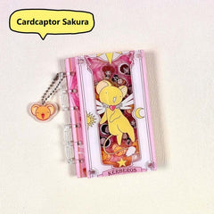 DIY Cardcaptor Sakura Acrylic Shaky Notebook - Customizable with Trendy & Anime IP Characters