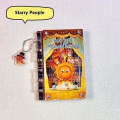 DIY Starry People Acrylic Shaky Notebook - Customizable with Trendy & Anime IP Characters