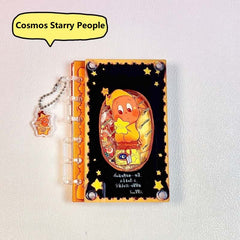 DIY Cosmos Starry People Acrylic Shaky Notebook - Customizable with Trendy & Anime IP Characters