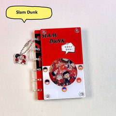DIY Slam Dunk Acrylic Shaky Notebook - Customizable with Trendy & Anime IP Characters