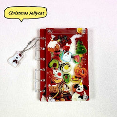 DIY Christmas Jellycat Acrylic Shaky Notebook - Customizable with Trendy & Anime IP Characters