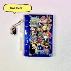 DIY One Piece Acrylic Shaky Notebook - Customizable with Trendy & Anime IP Characters