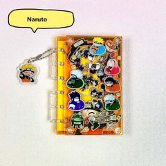 DIY Naruto Acrylic Shaky Notebook - Customizable with Trendy & Anime IP Characters