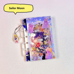 DIY Sailor Moon Acrylic Shaky Notebook - Customizable with Trendy & Anime IP Characters