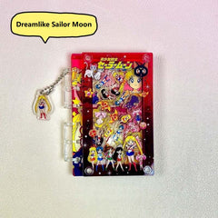 DIY Dreamlike Sailor Moon Acrylic Shaky Notebook - Customizable with Trendy & Anime IP Characters