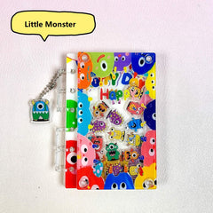 DIY Little Monster Acrylic Shaky Notebook - Customizable with Trendy & Anime IP Characters