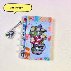 DIY Gift Snoopy Acrylic Shaky Notebook - Customizable with Trendy & Anime IP Characters