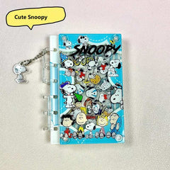 DIY Cute Snoopy Acrylic Shaky Notebook - Customizable with Trendy & Anime IP Characters