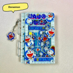 DIY Doraemon Acrylic Shaky Notebook - Customizable with Trendy & Anime IP Characters