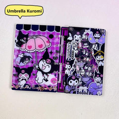 DIY Umbrella Kuromi Acrylic Shaky Notebook - Customizable with Trendy & Anime IP Characters