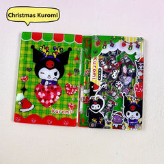 DIY Christmas Kuromi Acrylic Shaky Notebook - Customizable with Trendy & Anime IP Characters