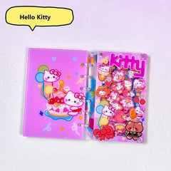DIY Snack Hello Kitty Acrylic Shaky Notebook - Customizable with Trendy & Anime IP Characters
