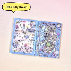 DIY Hello Kitty Dream Acrylic Shaky Notebook - Customizable with Trendy & Anime IP Characters