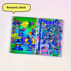DIY Romantic Stitch Acrylic Shaky Notebook - Customizable with Trendy & Anime IP Characters
