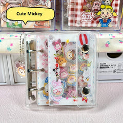 DIY Cute Mickey Acrylic Shaky Notebook - Customizable with Trendy & Anime IP Characters