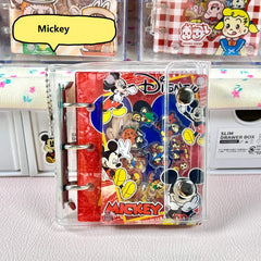 DIY Mickey Acrylic Shaky Notebook - Customizable with Trendy & Anime IP Characters