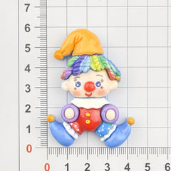 DIY Cute Cartoon Charms Accessories – Customizable Phone Case, Hairpin, Fridge Magnet & Keychain Set