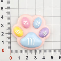 DIY Cartoon Multi Color Bean Cat PawCharms Accessories – Customizable Phone Case, Hairpin, Fridge Magnet & Keychain Set