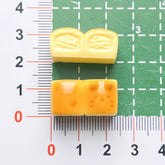 DIY Food Play Bread Cookies Charms Accessories – Customizable Phone Case, Hairpin, Fridge Magnet & Keychain Set