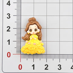 DIY Mermaid Princess Charms Accessories – Customizable Phone Case, Hairpin, Fridge Magnet & Keychain Set