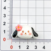 DIY Cartoon Glossy Fruit Little Ou Charms Accessories – Customizable Phone Case, Hairpin, Fridge Magnet & Keychain Set