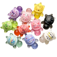 DIY Turtle Charms Accessories – Customizable Phone Case, Hairpin, Fridge Magnet & Keychain Set