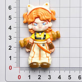 DIY Cosplay Girls And Boys Charms Accessories – Customizable Phone Case, Hairpin, Fridge Magnet & Keychain Set