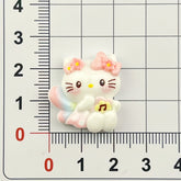 DIY Trumpet Music Sanrio Charms Accessories – Customizable Phone Case, Hairpin, Fridge Magnet & Keychain Set