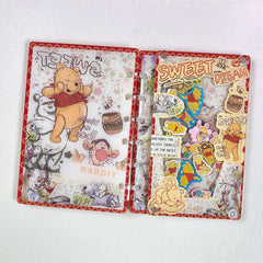 DIY Winnie Storybook Acrylic Shaky Notebook - Customizable with Trendy & Anime IP Characters