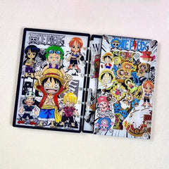 DIY Passionate One Piece Acrylic Shaky Notebook - Customizable with Trendy & Anime IP Characters