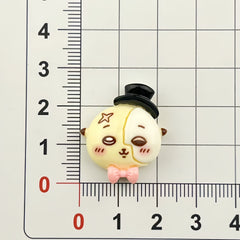 DIY Animal Head Charms Accessories – Customizable Phone Case, Hairpin, Fridge Magnet & Keychain Set