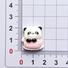 DIY Panda Charms Accessories – Customizable Phone Case, Hairpin, Fridge Magnet & Keychain Set