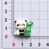DIY Panda Charms Accessories – Customizable Phone Case, Hairpin, Fridge Magnet & Keychain Set