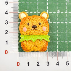 DIY Animal Biscuits Charms Accessories – Customizable Phone Case, Hairpin, Fridge Magnet & Keychain Set